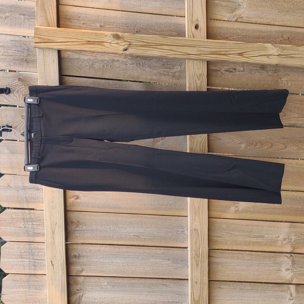 🏵️ Theory Black Wool Trousers